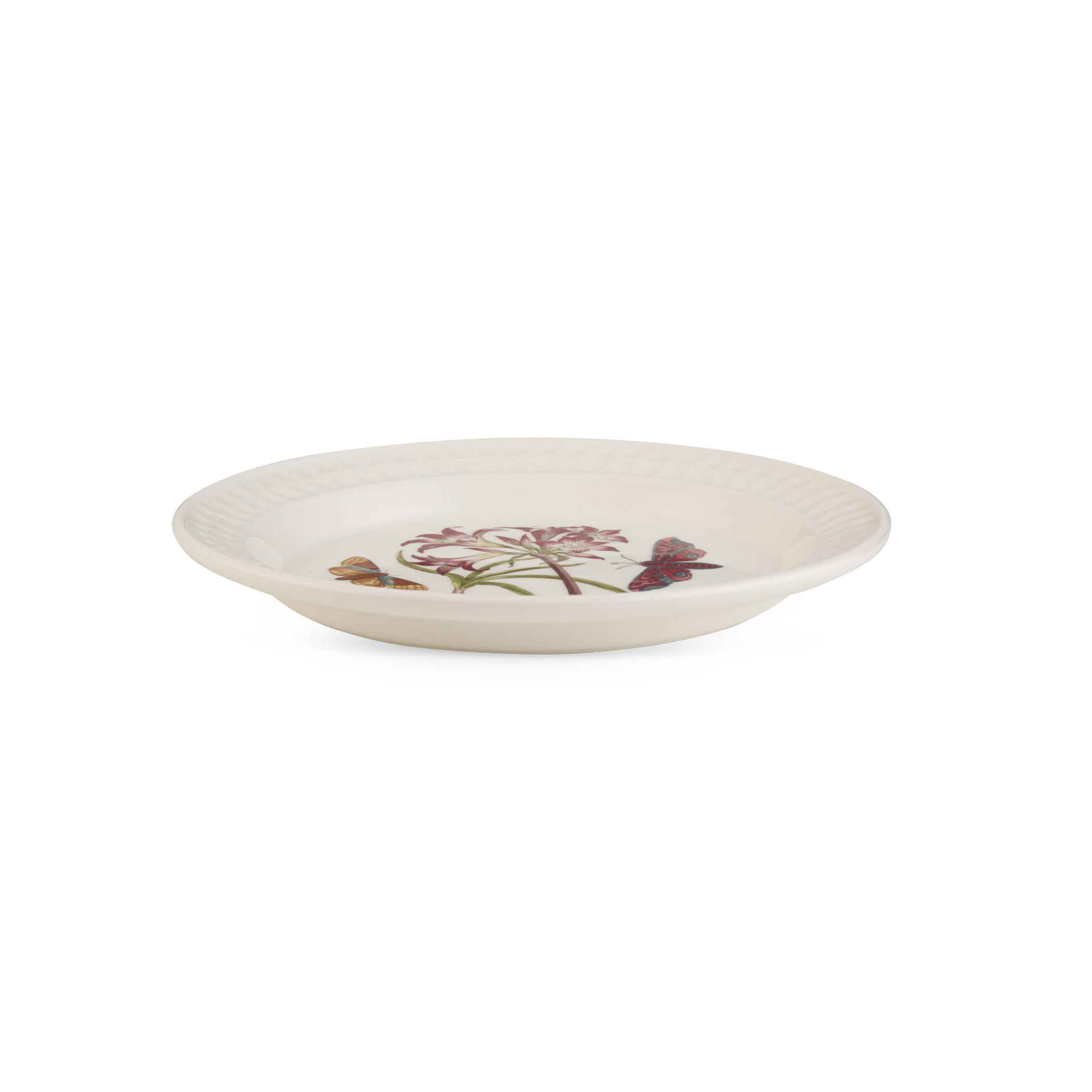 Botanic Garden Harmony Papilio Opal 10.5 Inch Dinner Plate (Mexican Lily) image number null